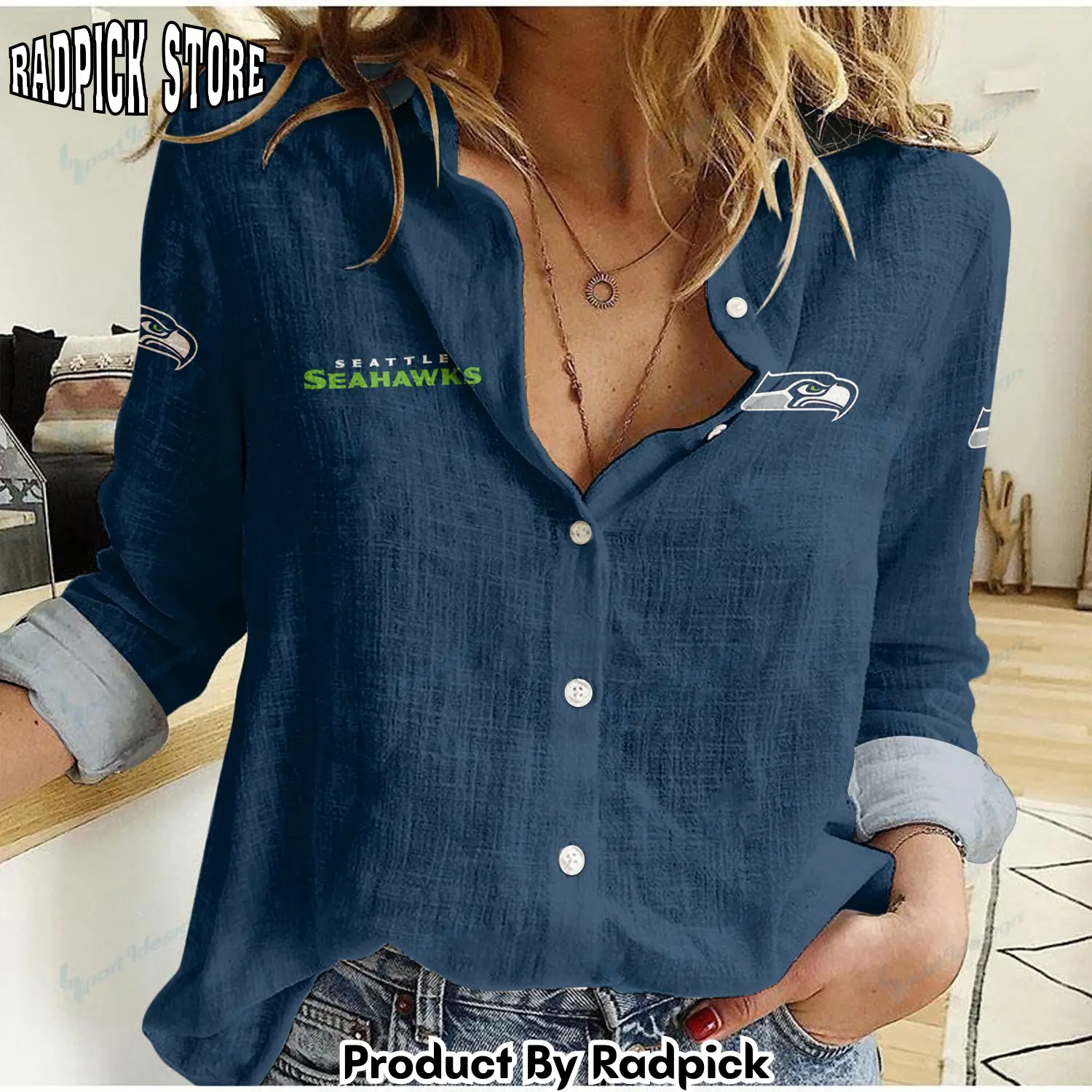 Radpick seattle seahawks woman shirt rp662156